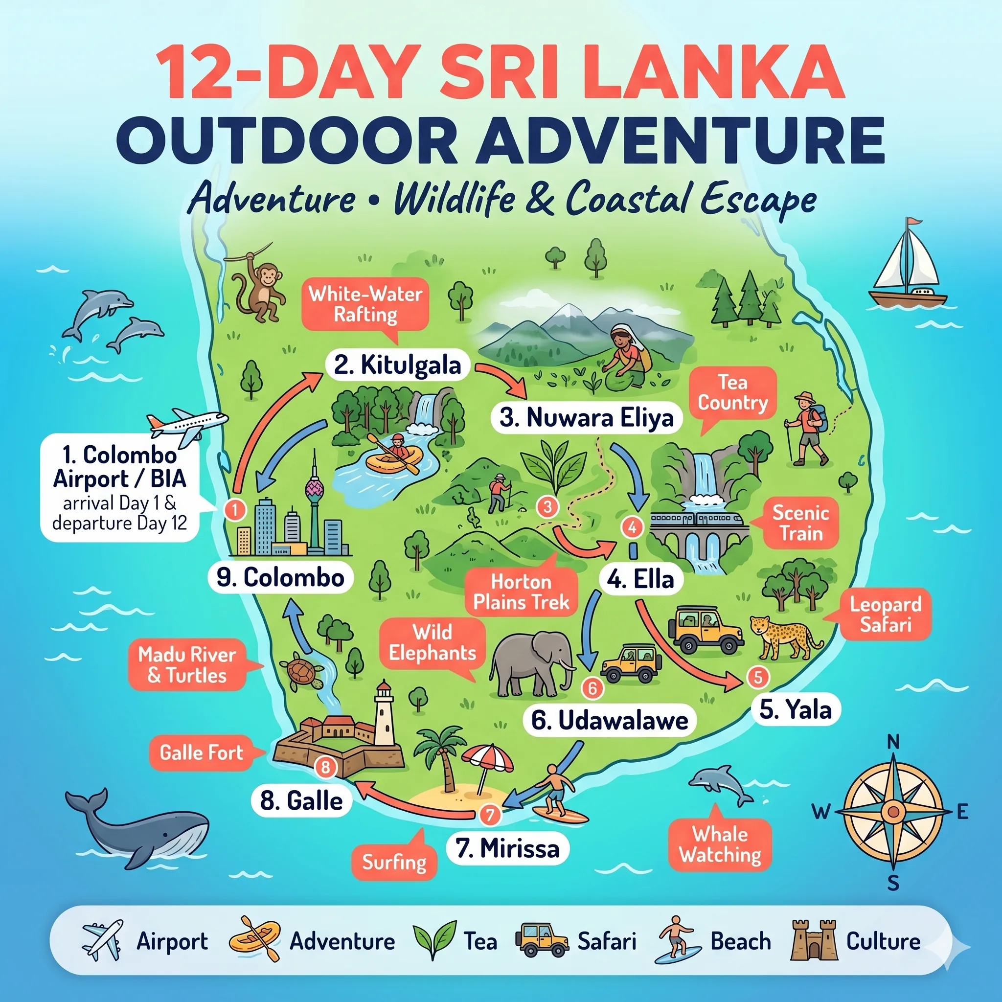 Sri Lanka Adventure Overview